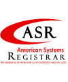 Logo for American Systems Registrar (ASR) Logo for American Systems Registrar (ASR)